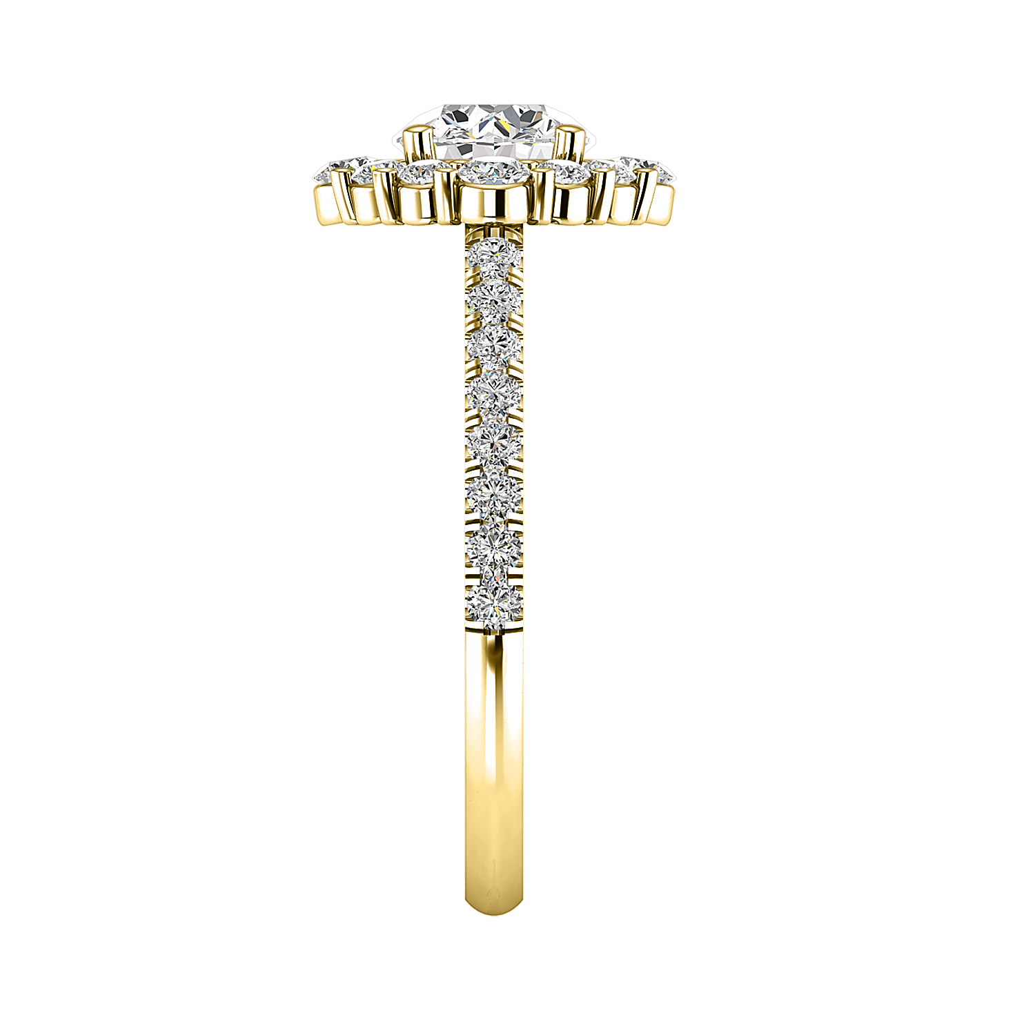 Hayden Halo Engagement Ring